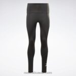 نحيف أسود الليل طماق ناقلات جاهزة تجريب Reebok 0NZ0F449 - Image 6