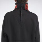 نحيف أسود / برتقالي ألتيما فيكتوريا بيكهام الطربوش الطربوش البلوز الرقبة Reebok 0NZ0F401 - Image 5