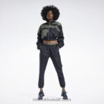 نحيف أسود بنطلون كاردي ب Reebok 0NZ0F60 - Image 2