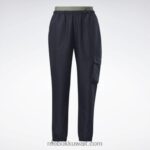 نحيف أسود بنطلون كاردي ب Reebok 0NZ0F60 - Image 8