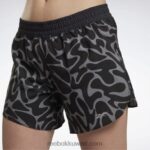 نحيف أسود تشغيل السراويل المطبوعة Reebok 0NZ0F948 - Image 5