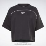 نحيف أسود تي شيرت الأنابيب Reebok 0NZ0F696 - Image 7