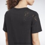 نحيف أسود تي شيرت الإرهاق Reebok 0NZ0F843 - Image 5