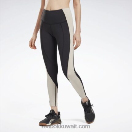 نحيف أسود / جص طماق لوكس عالية الارتفاع Reebok 0NZ0F613