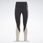 نحيف أسود / جص طماق لوكس عالية الارتفاع Reebok 0NZ0F613 - Image 8