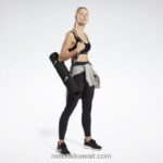 نحيف أسود حمالة صدر رياضية شرائط لوكس Reebok 0NZ0F510 - Image 2