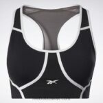 نحيف أسود حمالة صدر لوكس متسابق مبطنة بالألوان Reebok 0NZ0F499 - Image 8