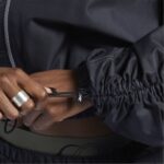 نحيف أسود سترة كاردي ب الساتان المنسوجة Reebok 0NZ0F937 - Image 5