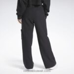 نحيف أسود سروال واسع الساق عكسي الصوف الكلاسيكي Reebok 0NZ0F403 - Image 3