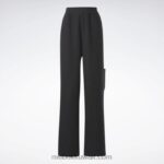 نحيف أسود سروال واسع الساق عكسي الصوف الكلاسيكي Reebok 0NZ0F403 - Image 7