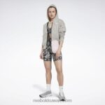 نحيف أسود شورت سفاري حديث Reebok 0NZ0F640 - Image 2