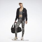 نحيف أسود طماق القطن رحلات السفاري الحديثة Reebok 0NZ0F453 - Image 2