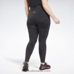 نحيف أسود طماق عالية الارتفاع جاهزة للتمارين الرياضية (حجم كبير) Reebok 0NZ0F994 - Image 4