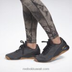 نحيف أسود طماق لوكس جاكار Reebok 0NZ0F795 - Image 6