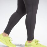 نحيف أسود طماق لوكس (حجم كبير) Reebok 0NZ0F781 - Image 5