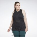 نحيف أسود قمة خزان الإرهاق (حجم كبير) Reebok 0NZ0F614