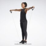 نحيف أسود قمة خزان الإرهاق Reebok 0NZ0F468 - Image 2