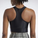 نحيف أسود كاردي ب تانك توب قصير بكتف واحد Reebok 0NZ0F542 - Image 7
