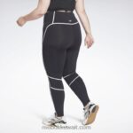 نحيف أسود كولون لوكس بخصر مرتفع (قياس كبير) Reebok 0NZ0F636 - Image 3