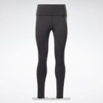 نحيف أسود كولون لوكس بخصر مرتفع Reebok 0NZ0F100 - Image 6