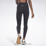نحيف أسود كولون لوكس بخصر مرتفع Reebok 0NZ0F295 - Image 3