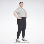 نحيف أسود كولون لوكس عالي الخصر (حجم كبير) Reebok 0NZ0F527 - Image 3