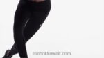 نحيف أسود لوكس أداء طماق الشاهقة Reebok 0NZ0F839 - Image 2