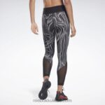 نحيف أسود لوكس أداء منتصف ارتفاع الطبيعة نمت الجوارب Reebok 0NZ0F852 - Image 4