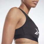 نحيف أسود لوكس ناقلات متسابق الرياضة الصدرية Reebok 0NZ0F394 - Image 6