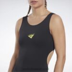 نحيف أسود ليه ميلز بودي سوت Reebok 0NZ0F473 - Image 4