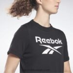 نحيف أسود هوية تي شيرت Reebok 0NZ0F713 - Image 5