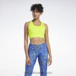 نحيف أصفر حامض أساسيات الجري حمالة صدر عالية التأثير Reebok 0NZ0F484