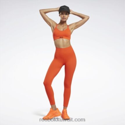 نحيف ألتيما أورانج فيكتوريا بيكهام حمالة صدر بدون خياطة Reebok 0NZ0F834