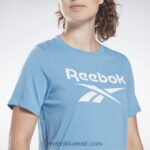 نحيف الأزرق الأساسي هوية تي شيرت Reebok 0NZ0F797 - Image 4