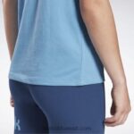 نحيف الأزرق الأساسي هوية تي شيرت Reebok 0NZ0F797 - Image 5