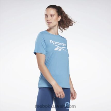 نحيف الأزرق الأساسي هوية تي شيرت Reebok 0NZ0F797