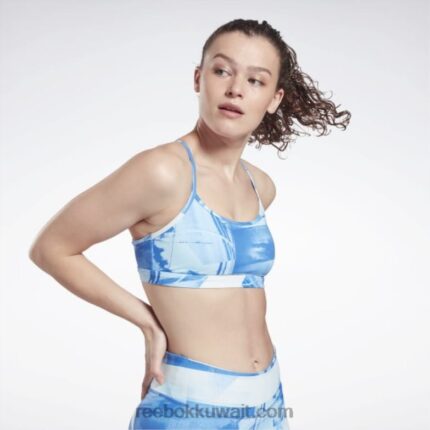نحيف الأزرق المحكمة حمالة صدر رياضية نحيفة Reebok 0NZ0F999