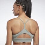 نحيف الانسجام الأخضر حمالة صدر رياضية جاهزة للتمارين الرياضية Reebok 0NZ0F776 - Image 5