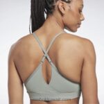 نحيف الانسجام الأخضر حمالة صدر رياضية شرائط لوكس Reebok 0NZ0F456 - Image 5