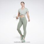نحيف الانسجام الأخضر طماق لوكس Reebok 0NZ0F471 - Image 2