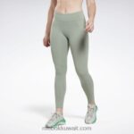 نحيف الانسجام الأخضر طماق لوكس Reebok 0NZ0F471