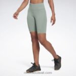 نحيف الانسجام الأخضر لوكس شورت دراجة مرتفع Reebok 0NZ0F580