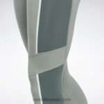 نحيف الانسجام الأخضر لوكس كولون بلوك بخصر مرتفع Reebok 0NZ0F525 - Image 5