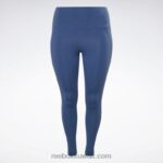 نحيف الباتيك الأزرق كولون لوكس عالي الخصر (حجم كبير) Reebok 0NZ0F866 - Image 6