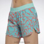نحيف البط البري شبه الكلاسيكي تشغيل السراويل المطبوعة Reebok 0NZ0F704 - Image 4