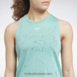 نحيف البط البري شبه الكلاسيكي قمة خزان الإرهاق Reebok 0NZ0F609 - Image 4
