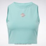 نحيف البط البري شبه الكلاسيكي كلاسيكيات الرسم دبابة أعلى Reebok 0NZ0F836 - Image 8