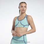 نحيف البط البري شبه الكلاسيكي ليه ميلز حمالة صدر ملونة Reebok 0NZ0F635