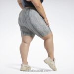 نحيف البيج الحديث شورت كاردي بي ليغينغ بخصر مرتفع (مقاس كبير) Reebok 0NZ0F568 - Image 2