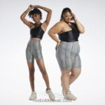نحيف البيج الحديث شورت كاردي بي ليغينغ بخصر مرتفع (مقاس كبير) Reebok 0NZ0F568 - Image 4